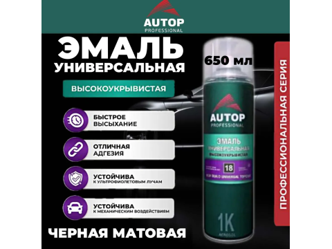 Acrylic Enamel AUTOP №18: The Best Choice for Car Repair and Restoration in Kazakhstan