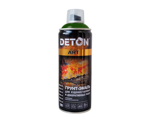 DETON ART - Primer-enamel - Green pine - Aerosol, 520 ml