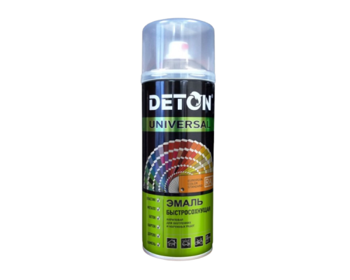 RAL 9003 DETON UNIVERSAL - Acrylic enamel - Signal white, quick-drying, aerosol 520 ml