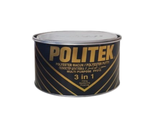 Полиэстер шпаклевка POLITEK 3 IN 1 POLYESTER PUTTY (MINT GREEN)  2500гр