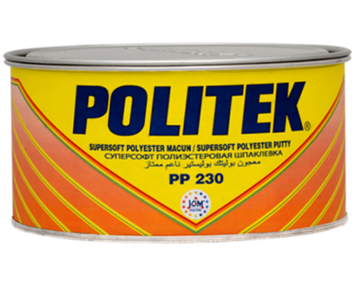 POLITEK Polyester putty Special SOFT Politek (White) 1000g.