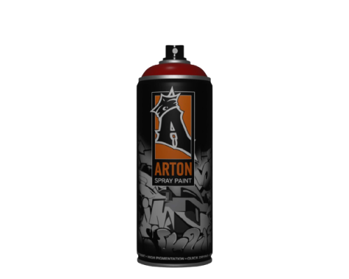 A 308 Aerosol paint for design and artistic work ARTON, Ruby Red, aerosol 400 ml
