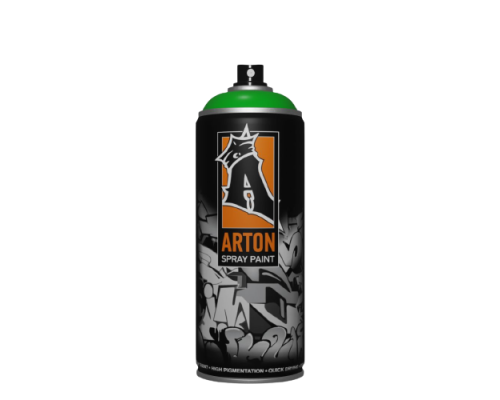 A605 Aerosol paint for design and artistic works ARTON, True Green, aerosol 400 ml