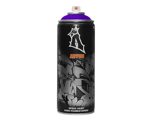 A 418 Aerosol paint for design and artistic work ARTON, Dark Violet, aerosol 400 ml