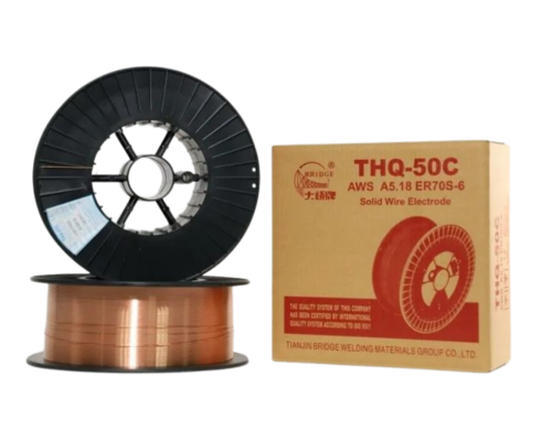 Copper-plated welding wire THQ-50C-1.2mm (20kg)