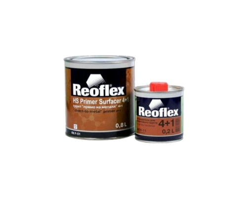 Reoflex 2K Acrylic Primer 4+1 White + Hardener, 0.8+0.2l