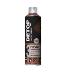Anti-corrosion primer double barrier protection DETOP No. 3, red-brown, aerosol 650 ml