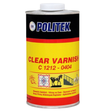 POLITEK Прозрачный лак (Politek Clear Varnish) 1л.