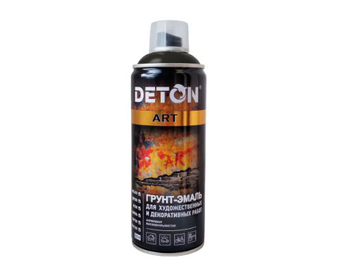 Primer enamel for artistic and decorative works DETON ART, Metropolis grey, aerosol 520 ml