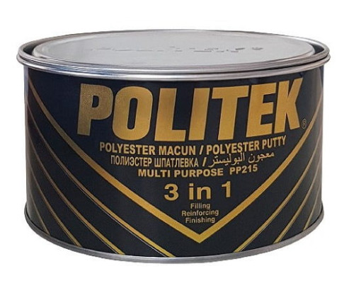 Полиэстер шпаклевка POLITEK 3 IN 1 POLYESTER PUTTY (MINT GREEN)  1800гр