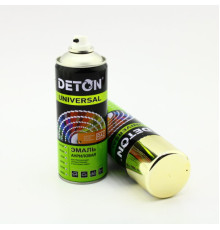 U9020 Aerosol paint “Deton Universal” color Gold, glossy, acrylic, 520 ml “Deton”