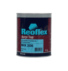 306 MIX Acrylic enamel 4+1, Red, 1l