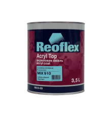 910 MIX Acrylic enamel 4+1, Deep black, 3.5l