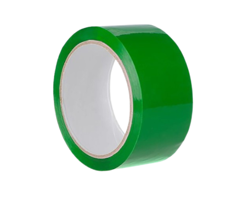 Скотч бумажный зеленый высокотемпературный (80%) 25мм*50м