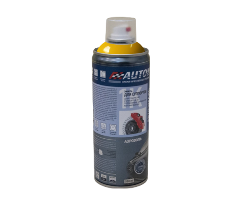 Enamel for calipers AUTON, Yellow, aerosol 520 ml