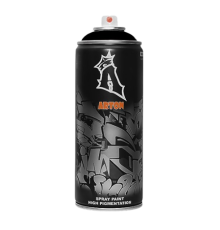 用于设计和艺术作品 ARTON 的 911 气溶胶涂料，黑色，气溶胶 400 毫升