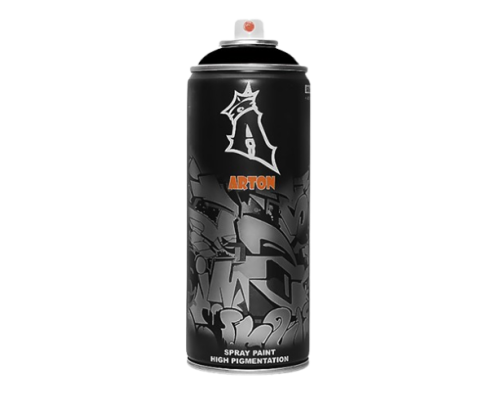 用于设计和艺术作品 ARTON 的 911 气溶胶涂料，黑色，气溶胶 400 毫升