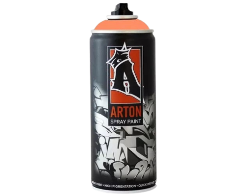 A 333 Aerosol paint for design and artistic work ARTON, Apricot, aerosol 400 ml