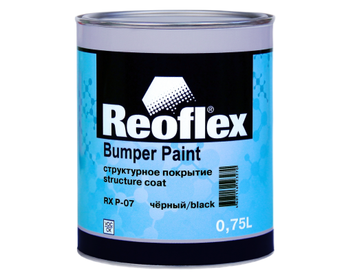 Структурное покрытие, чёрный, 1л, Reoflex, Reoflex0192