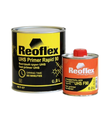 Reoflex 2K Primer UHS Acrylic 4+1 Light Gray + Hardener, 0.8l+0.2l