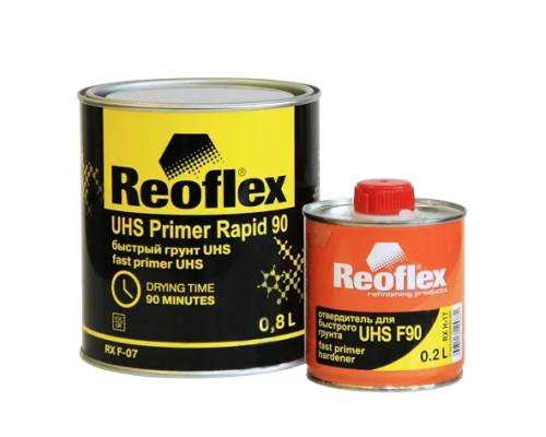 Reoflex 2K Primer UHS Акрил 4+1 Ашық сұр + Қатайтқыш, 0,8л+0,2л