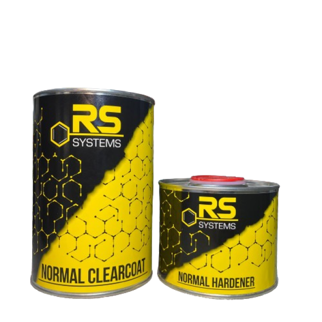 RS SYSTEMS Acrylic varnish HS 2+1 "Normal RS", Colorless, 1l+0.5l