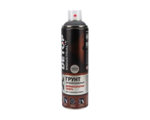 RAL-7024 DETOP №3 - Primer double barrier protection - Graphite gray - Aerosol