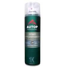 AUTOP №20 - Грунт цинк-алюминиевый антикоррозионный - Серебристый - Аэрозоль, 650 мл