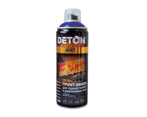 DETON ART - Primer-enamel - Dark blue - Aerosol, 520 ml