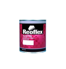 Reoflex 2К акриловая эмаль 4+1, Белая, 0.8кг