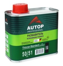 AUTOP 50/51 - Acrylic Standard Thinner - Can, 0.5l