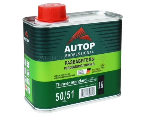 AUTOP 50/51 - Acrylic Standard Thinner - Can, 0.5l