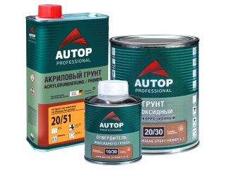Buy Professional Primers and clear coats | Canned Products AUTOP PROFESSIONAL